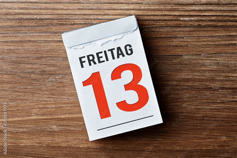 Kalender Freitag Der Te Stock Photo Adobe Stock