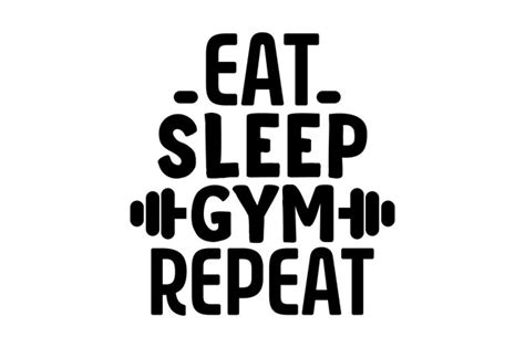 Premium Vector Eat Sleep Gym Repeat