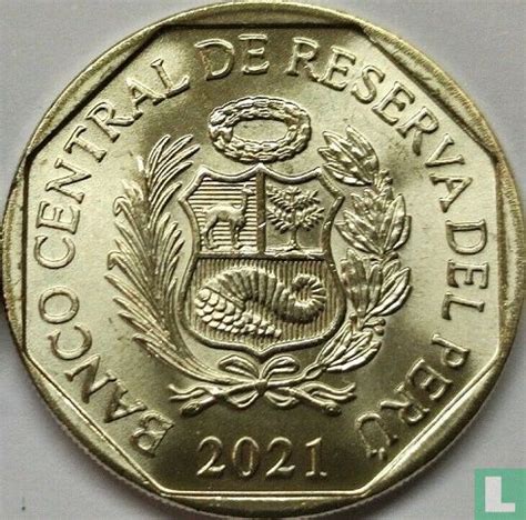 Peru 1 sol 2021 Bicentenary of Peru s independence Toribio Rodríguez