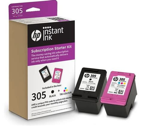 HP 305 INSTANT INK W HP Instant Ink 305 Subscription Starter Kit