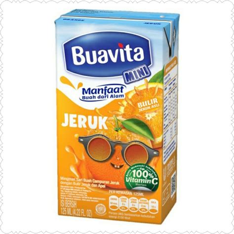 Buavita Mini Jeruk 125 Ml 1 Dus Isi 40pcs Lazada Indonesia