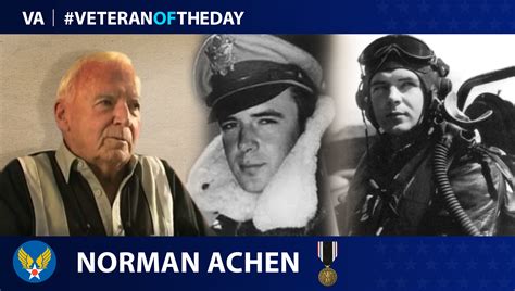 Veteranoftheday Army Air Forces Veteran Norman Achen Va News