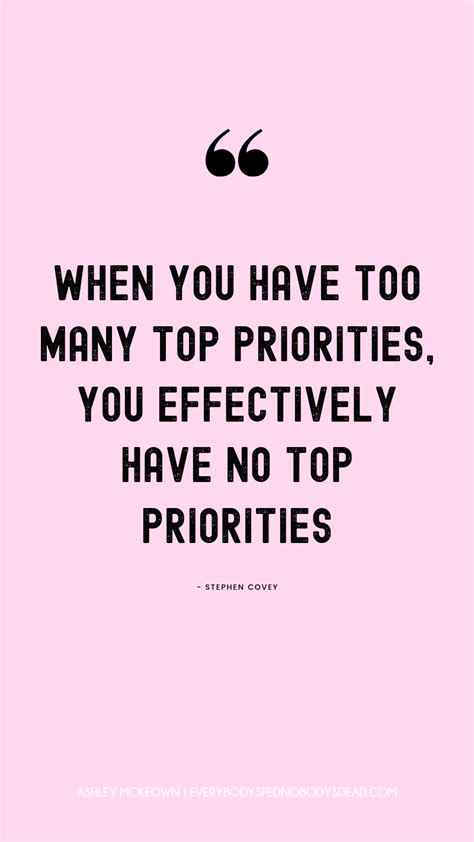 How To Set Your Priorities Sacrifices Struggles Success Artofit