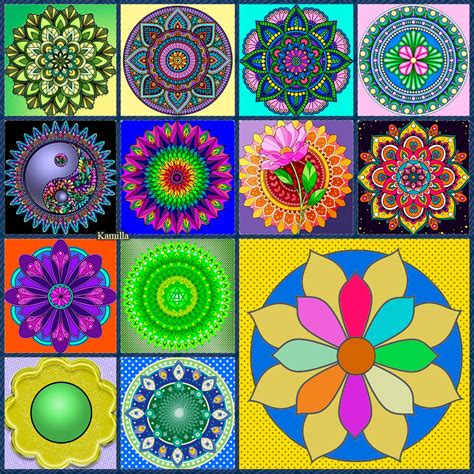 Solve Mandalas Jigsaw Puzzle Online With 81 Pieces