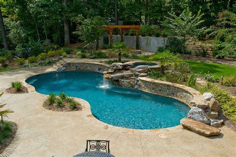 Best Pool Design And Landscape In Atlanta Ga Lake Martin Al