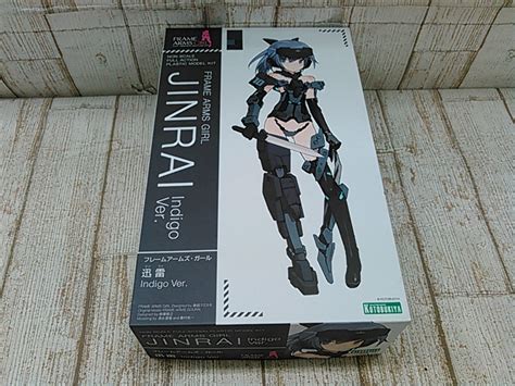 【未使用に近い】hd3337 100♪【60】未組立 コトブキヤ フレームアームズ・ガール 迅雷 Indigo Verの落札情報詳細