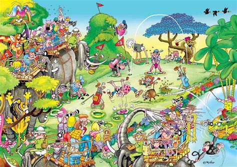 Robert Crisp Cartoon Puzzle Masterpieces