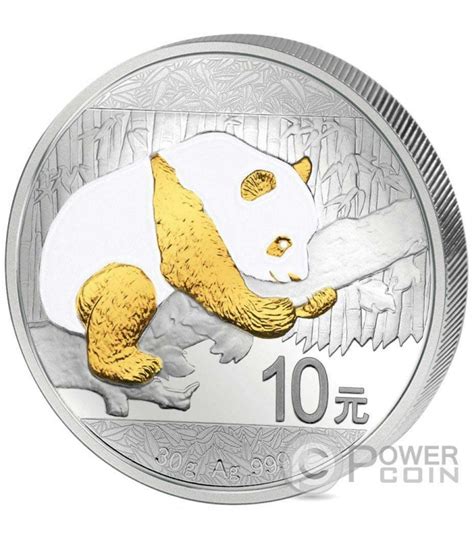 CHINESE PANDA Prestige Set 4x30g Monnaie Argent 10 Yuan China 2016