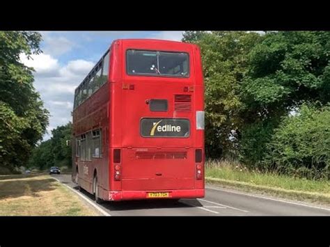 Flyby Redline Buses Volvo B7TL Plaxton President Y703 TGH YouTube