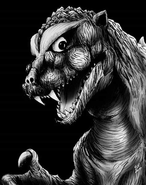 Godzilla 1954 Drawing