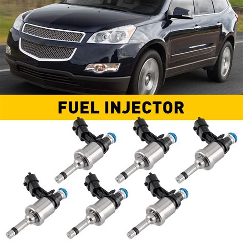 X Fuel Injectors For Gm Chevrolet Camaro Traverse Gmc Acadia