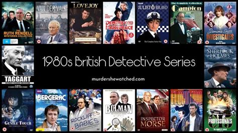 Complete List Of 1980s British Detective Series In 2023 Detective Series Detective Tv Detectives