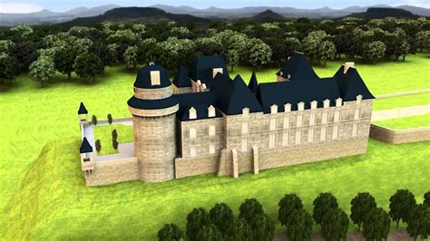 reconstitution du château de bidache YouTube