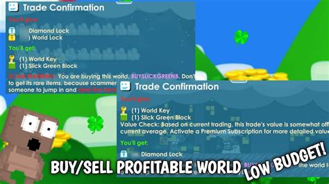 Buy Sell Profitable World Low Budget Growtopia Youtube