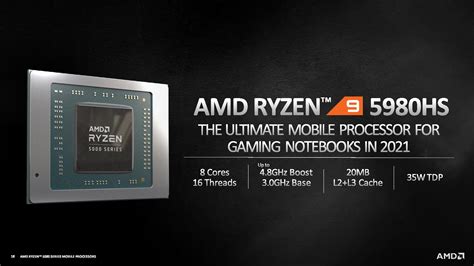 Amd Announces Ryzen 5000 Mobile ‘cezanne’ Processors Zen 3 And Overclocking Comes To Laptops