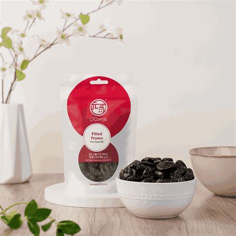 O Genki Premium Pitted Prune G Ready To Eat Healthy Dried Fruit