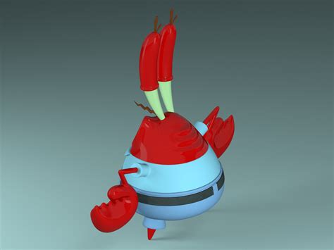 Mr Krabs Sirigueijo 3d Model