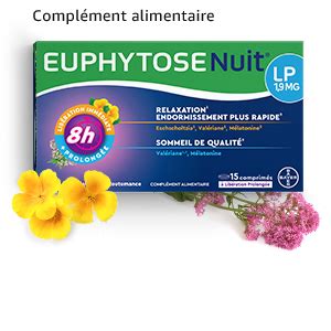 Euphytosenuit Lp Mg Compl Ment Alimentaire Adulte M Latonine