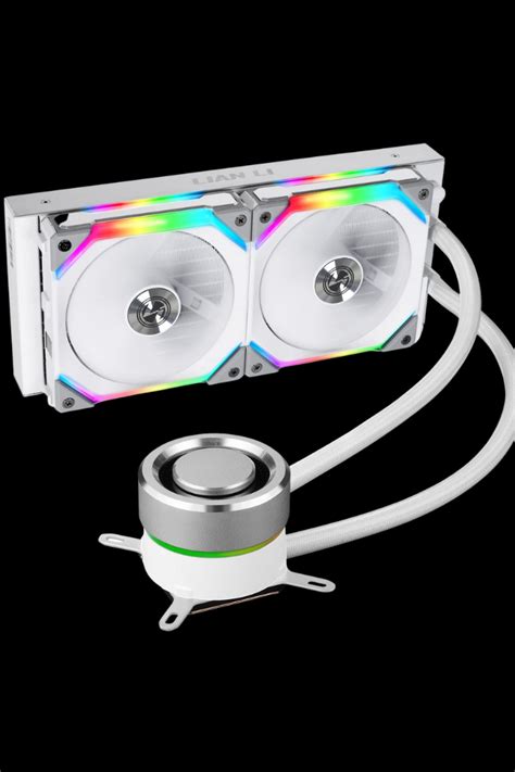 Lian Li Galahad 240 Argb Cpu Liquid Cooler With Uni Fan Sl Edition White Gamez Pc Zone