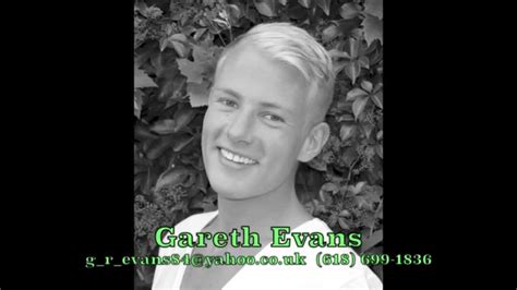 Gareth Evans Singer Reel 1516 Youtube