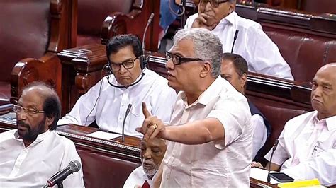 Derek O Brien Trinamool Congress Leader Suspended From Rajya Sabha