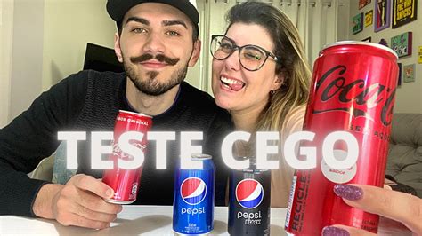 TESTE CEGO Coca Cola VS Pepsi Existe MESMO Diferença YouTube