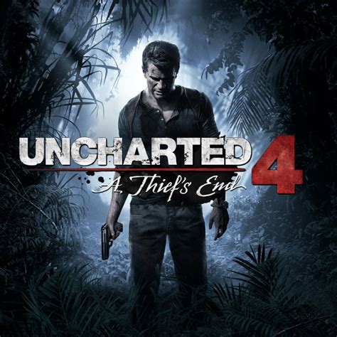 Uncharted 4 A Thiefs End Game Cover Image With Logo A Thiefs End