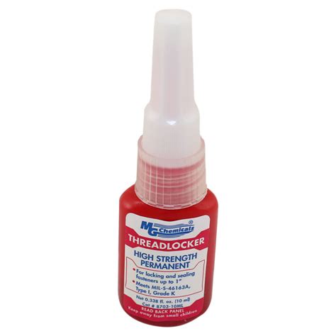 Threadlocker | Removeable & Permanent Threadlocker