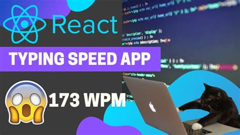 Build A Typing Speed App With React React Tutorial Youtube