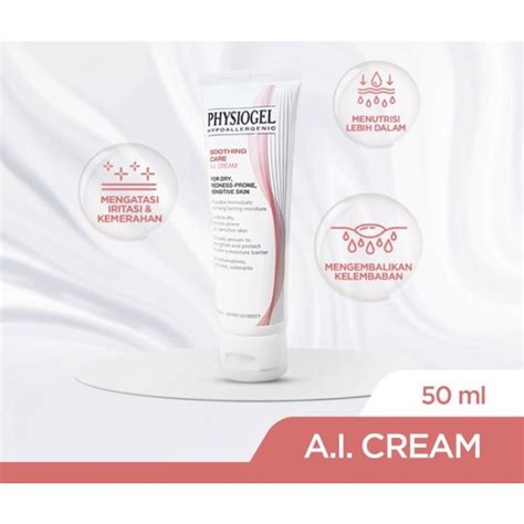 Jual Physiogel Soothing Care Ai Cream Ml Krim Iritasi Kulit Kering