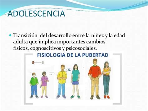 Adolescencia Cambios Fisicos