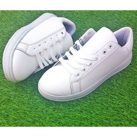 Nvogue Plain White Shoes All White Sneakers Full White Shoes Branded ...