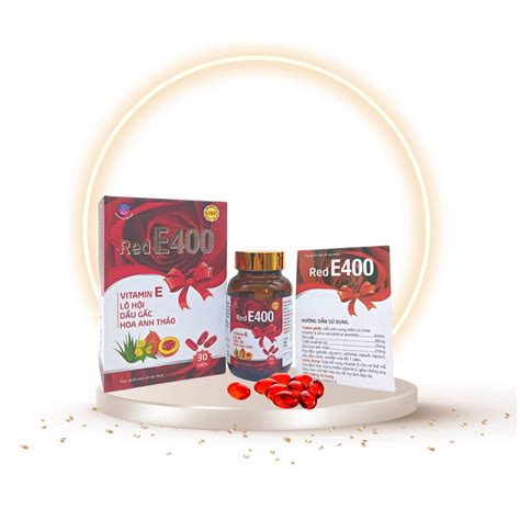 Mua Viên Uống Trắng Da Vitamin E đỏ Red E400 Bổ Sung Vitamin E Các Chất Chống Oxy Hóa Hạn