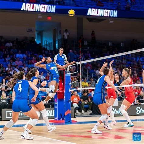 Women S Volleyball Nations League Türkiye Vs Italy Xinhua