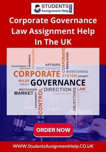 Corporate Governance Law Assignment Help Uk By Experts