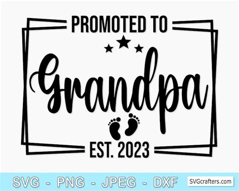 Promoted To Mommy Svg Png Baby Announcement Svg Established Etsy