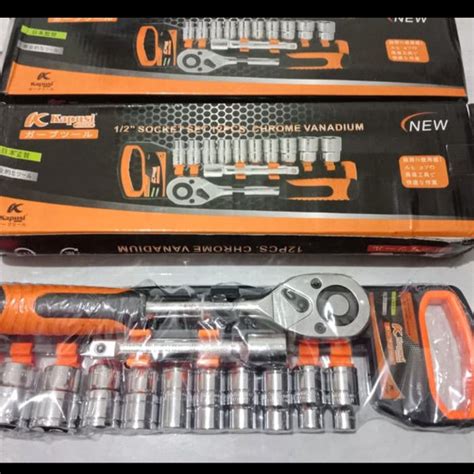 Promo Kunci Sock Kapusi Wrench Set In Kunci Sok Shock Pas Mm