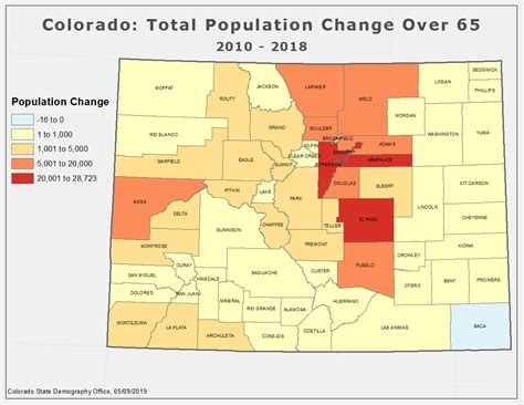 Colorado State Map With Counties