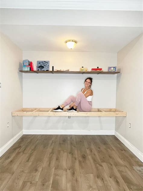 DIY Floating Desk - Well She Tried