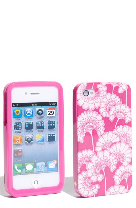 Kate Spade Japanese Floral Iphone 4 And 4s Case In Pink Pink Floral Lyst