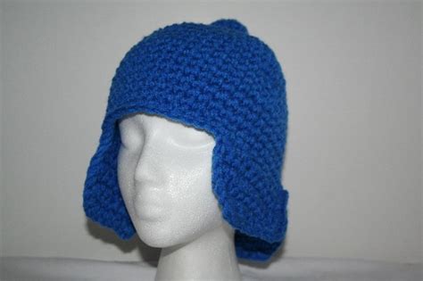 Pocoyo Inspired Hat With Neck Warmer And Small Ear Flaps For Etsy