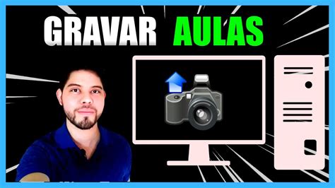 Como Gravar VÍDEO AULAS pelo PC facilmente Active Presenter YouTube