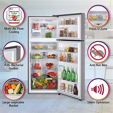 LG 380 L 2 Star Frost Free Smart Inverter Double Door Refrigerator GL