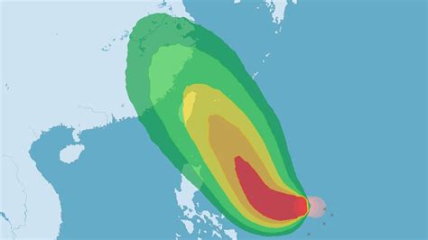 杜蘇芮恐挾強風豪雨 全台最新「暴風圈侵襲率」曝光｜東森新聞：新聞在哪 東森就在哪裡
