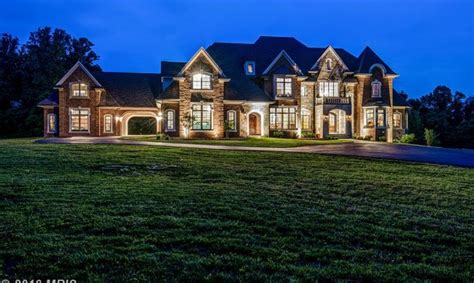 11000 Square Foot Brick And Stone Mansion In Leesburg Va Homes Of The