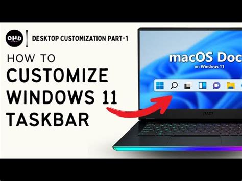 How To Customize Windows Taskbar Windows Desktop Customization