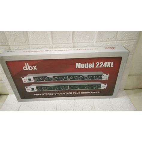 Jual Crossover Dbx Xl Way Plus Subwoofer Stereo Crosover