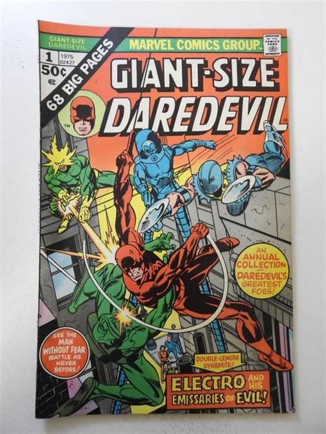 Giant Size Daredevil Fn Condition Comic Books Bronze Age