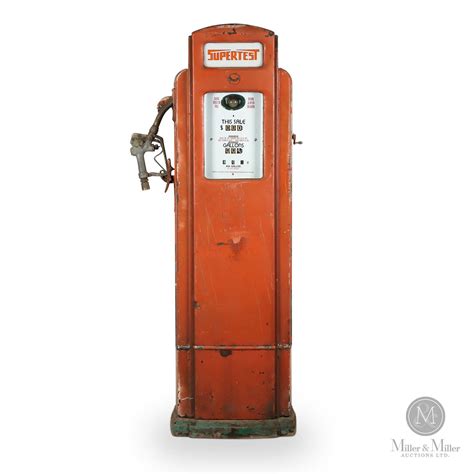 Bennett Model 541 Supertest Anniversary Gasoline Pump Auction