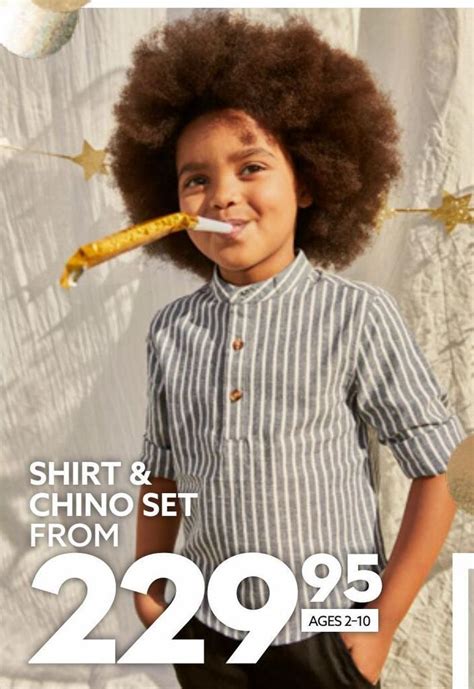 Boys clothing offer at Ackermans